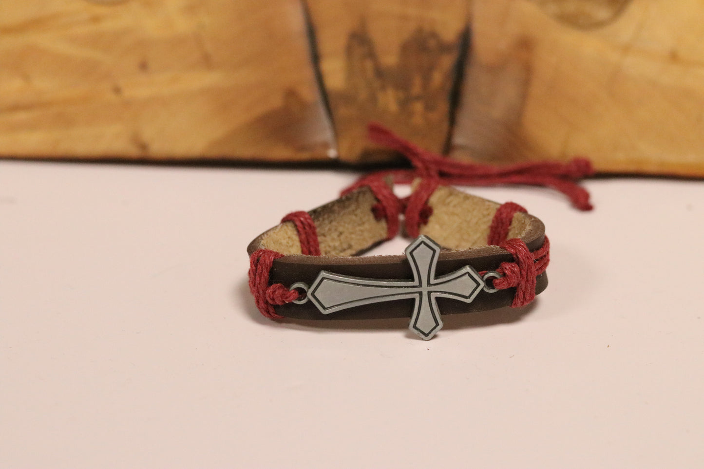 Leather Message Bracelets – Adjustable Fit