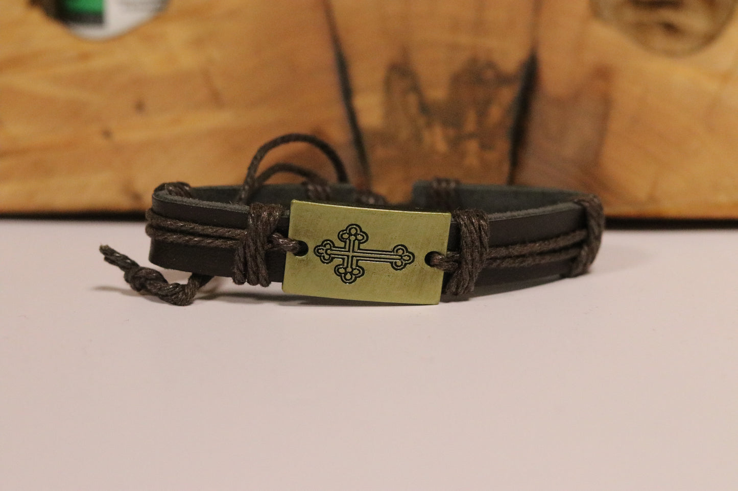 Leather Message Bracelets – Adjustable Fit