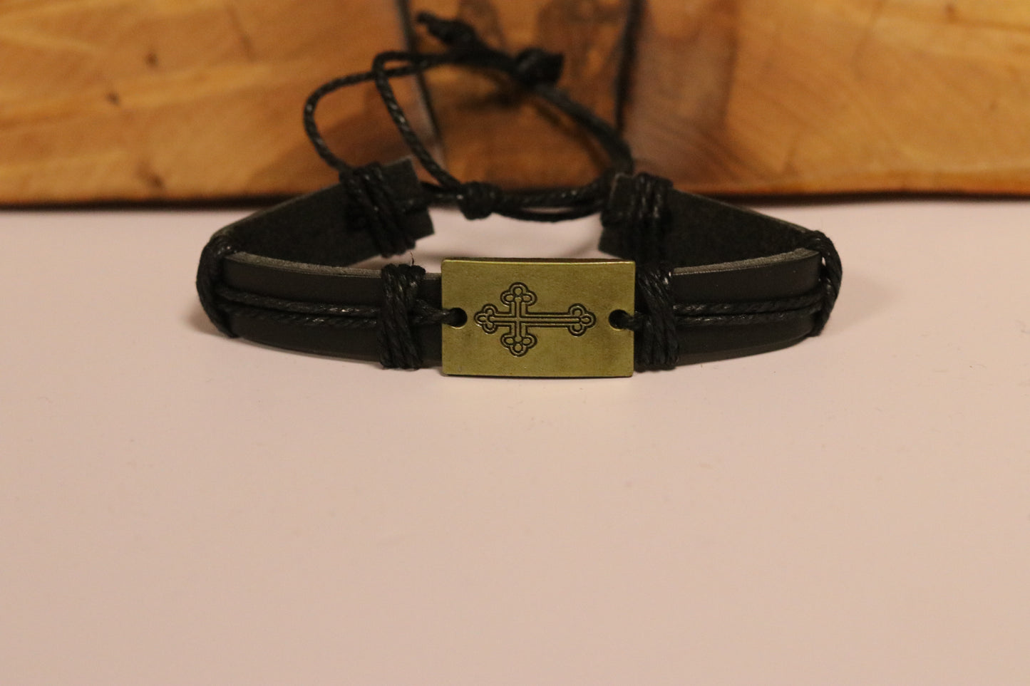 Leather Message Bracelets – Adjustable Fit