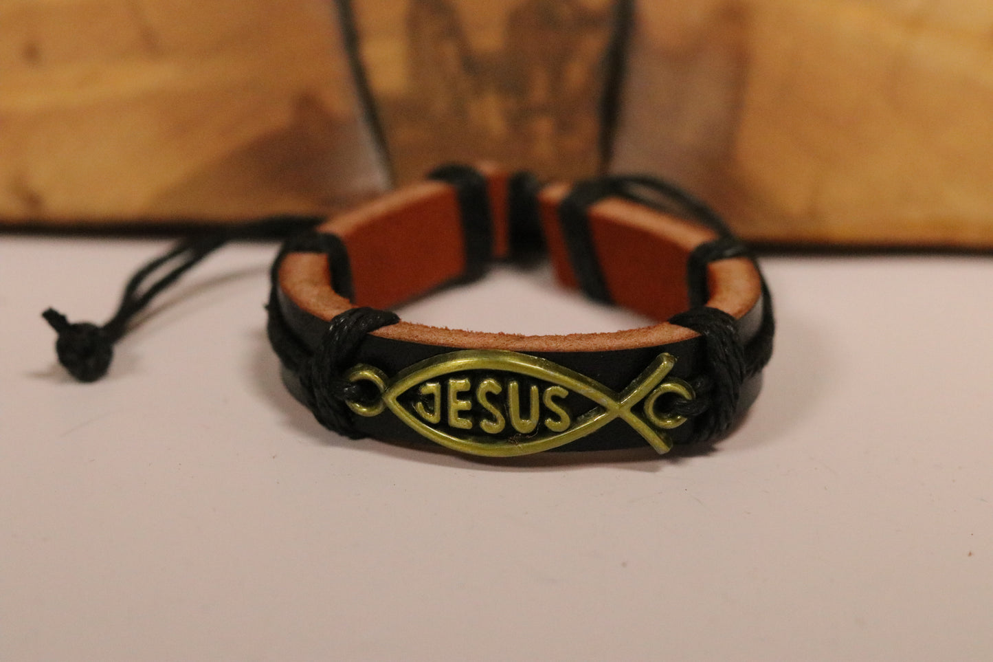 Leather Message Bracelets – Adjustable Fit